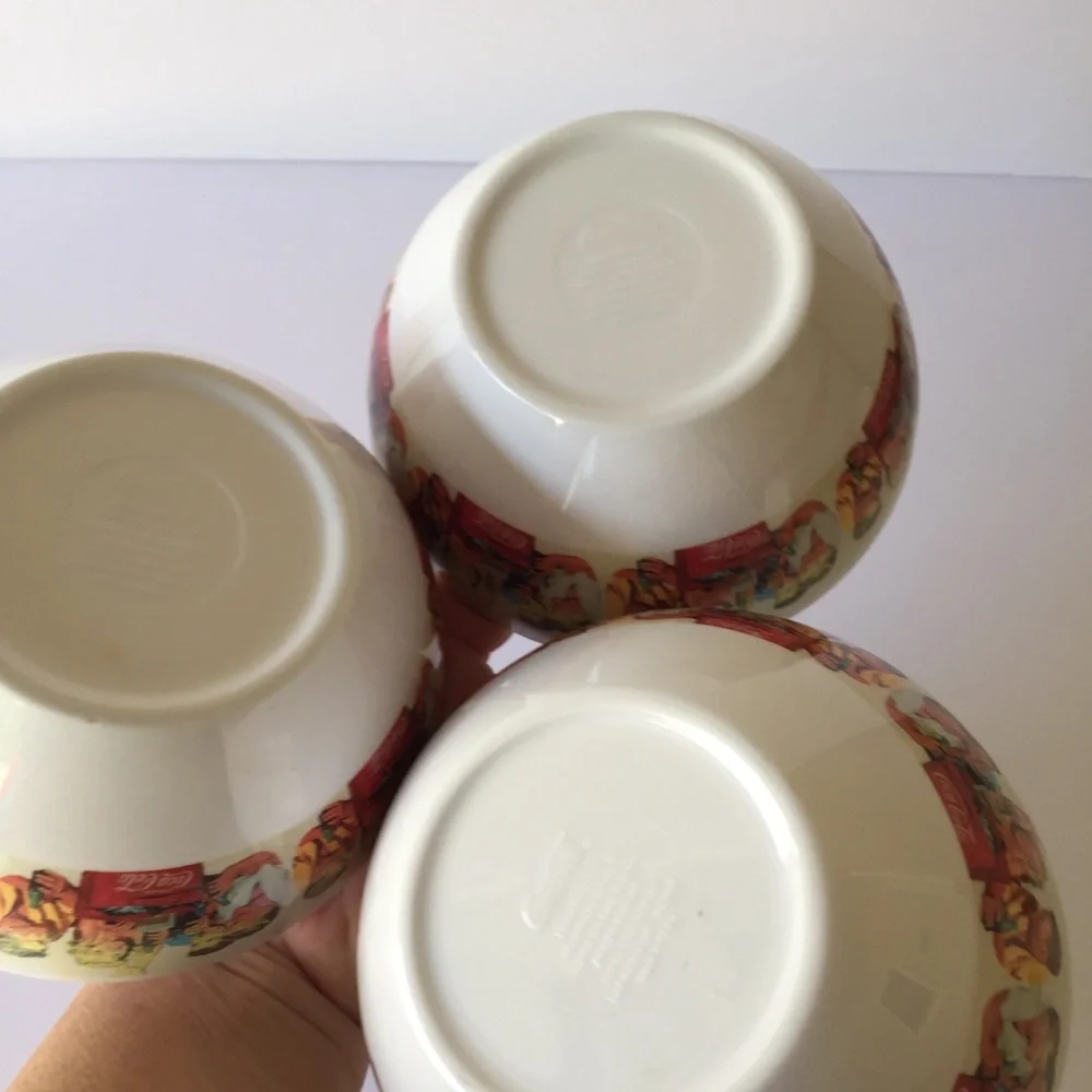 Sakura Coca Cola Melamine Bowls (2009)
